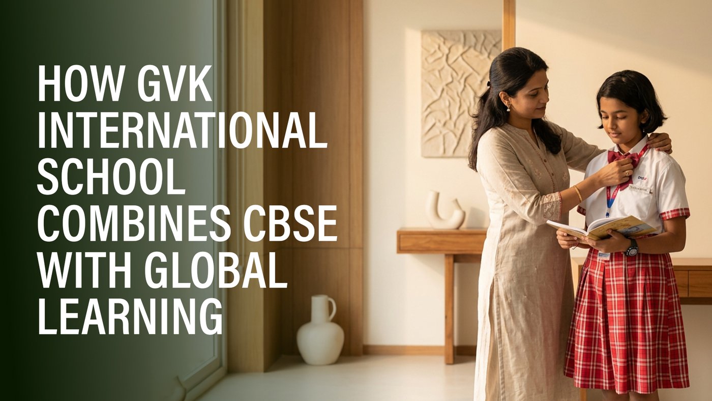 How GVK School Combines CBSE With Global Learning