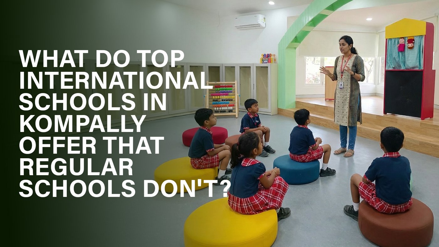 What Do Top International Schools In Kompally Offer That Regular Schools Don’t
