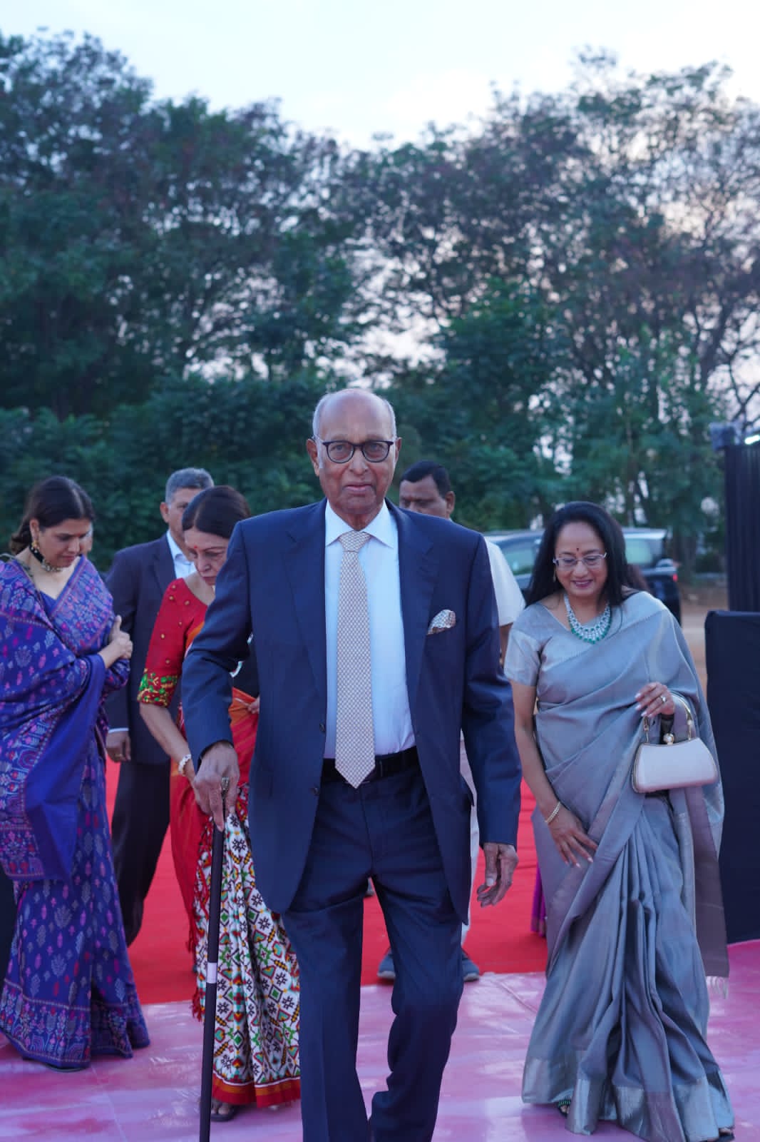 Honourable Chairman Dr. GVK Reddy Sir